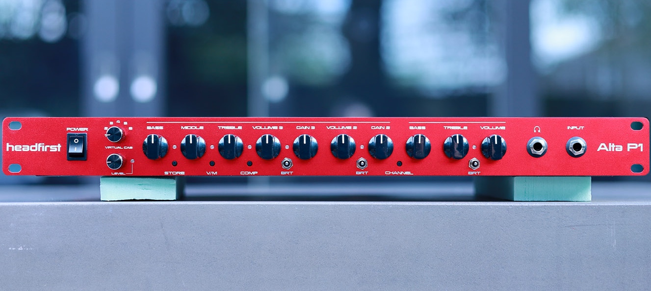 Headfirst Alta P-1 ~ 3-Channel Guitar Preamp