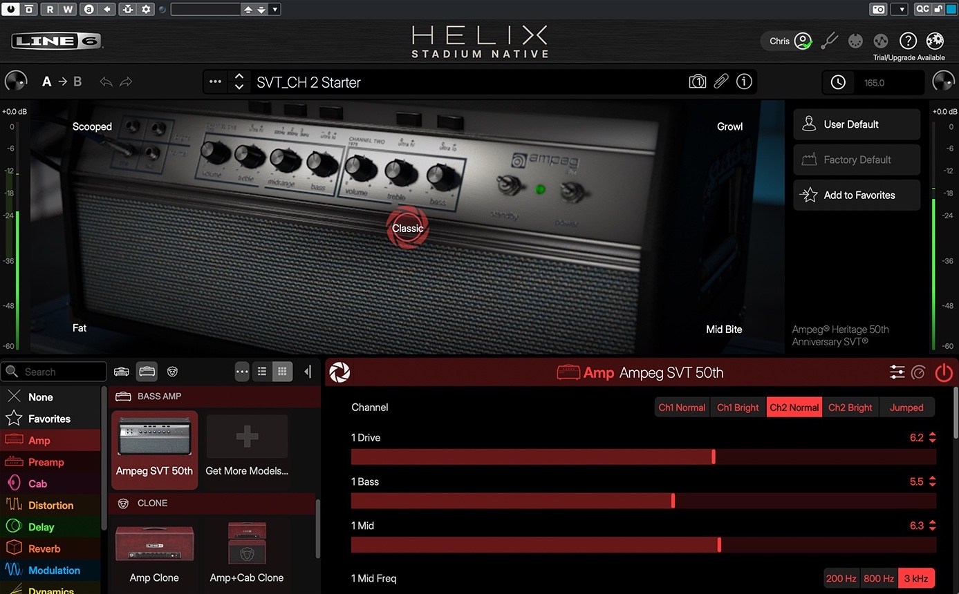 Line 6 Helix Stadium Native