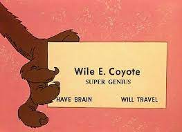 Wile E. Coyote SUPER GENIUS | business cards | Lady Stephanie of Rivendell  | Flickr