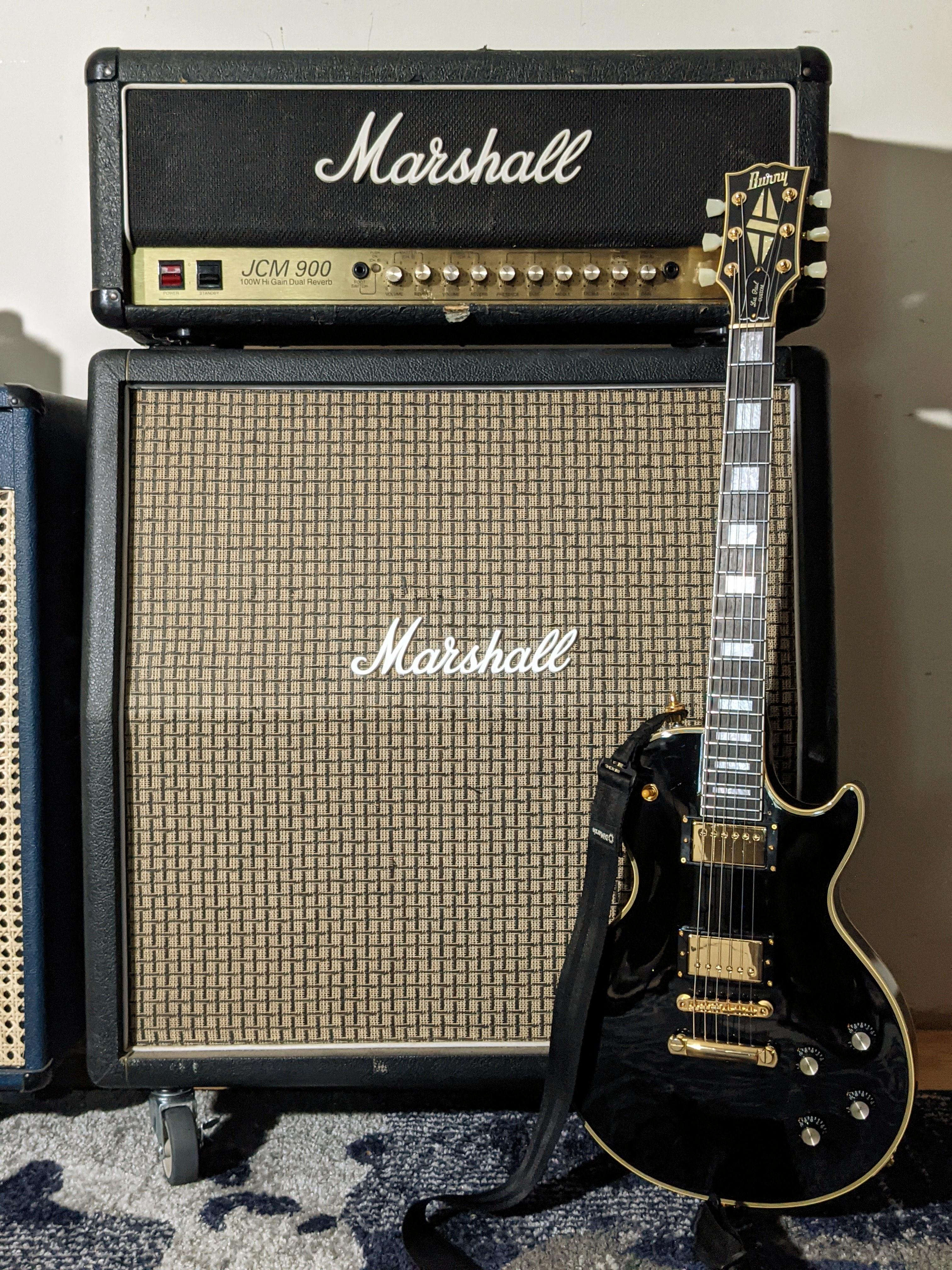 SOLD: Marshall 1960AX 4x12 - Greenbacks - NJ local. | Rig-Talk