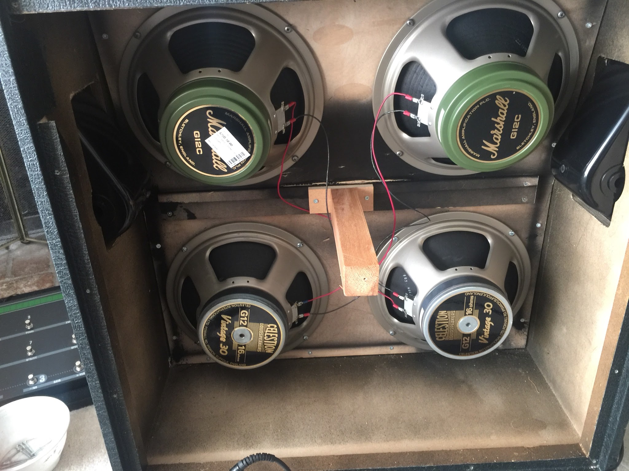 Celestion G12C and Vintage 30 speakers.jpg