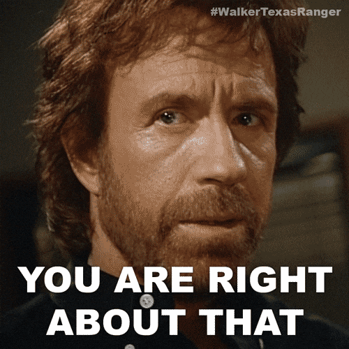 chuck norris you are right.gif
