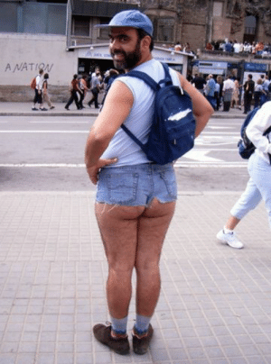 Cut off shorts funny sale
