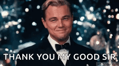 decaprio thank you my good sir.gif