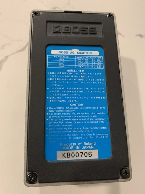 BOSS DD-3 初期型 ロングチップ 日本製 Japan MIJ DD3（Boss DD3