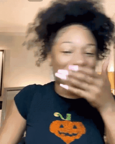 laugh black woman.gif