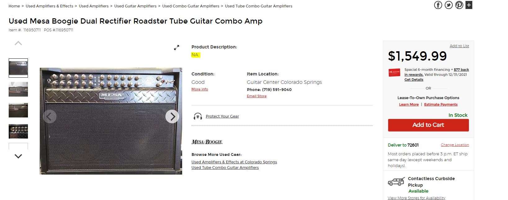 Guitar Center knowingly selling damaged goods. Rig Talk