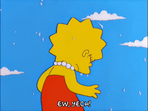yech lisa simpson.gif